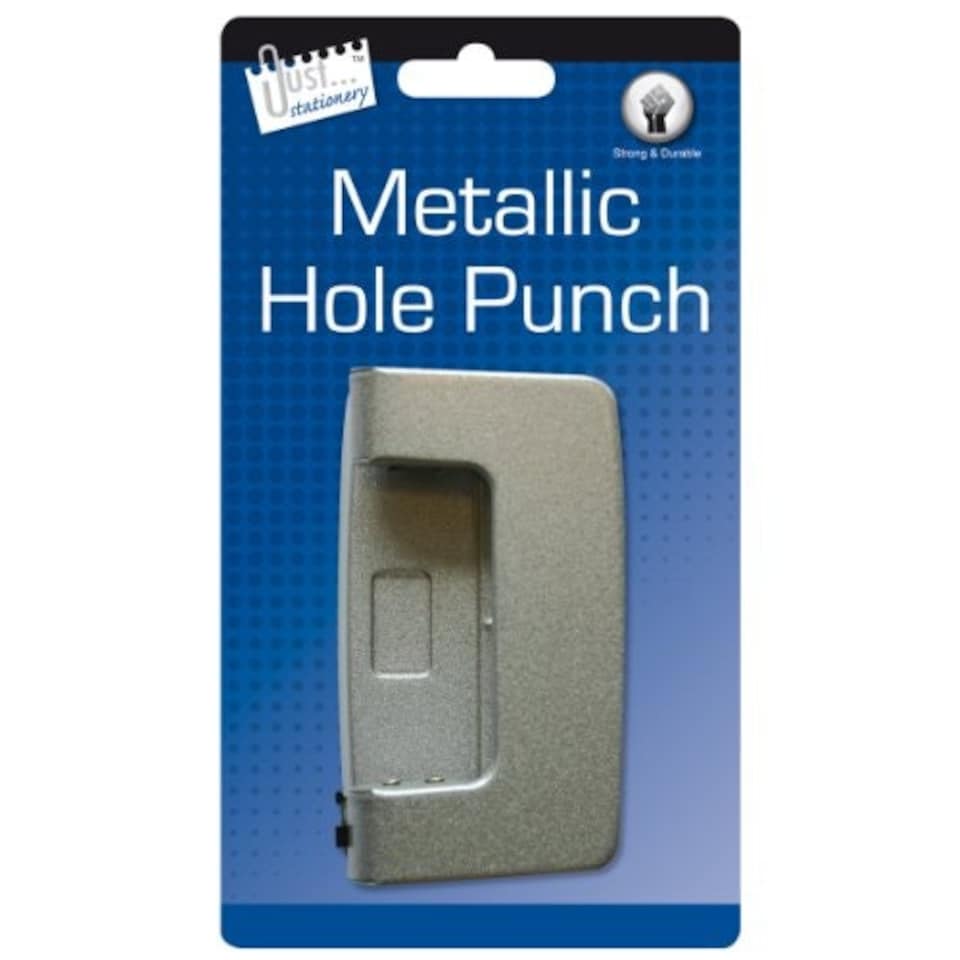 image 1 of Just Stationery 2 Hole Metallic Punch