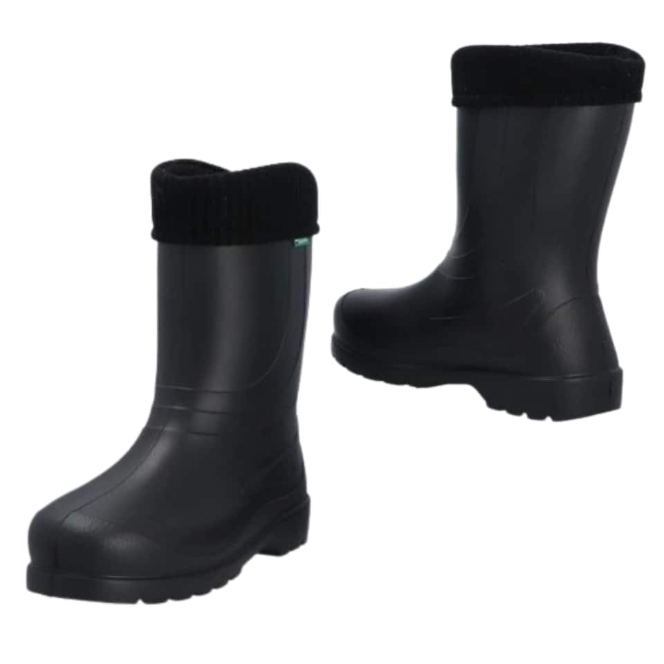 image 1 of Laura Waterproof Women's EVA Wellies with a removable warming liner Black EU40