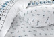 image 5 of Rosebud Flannelette Blue King Sheet Set