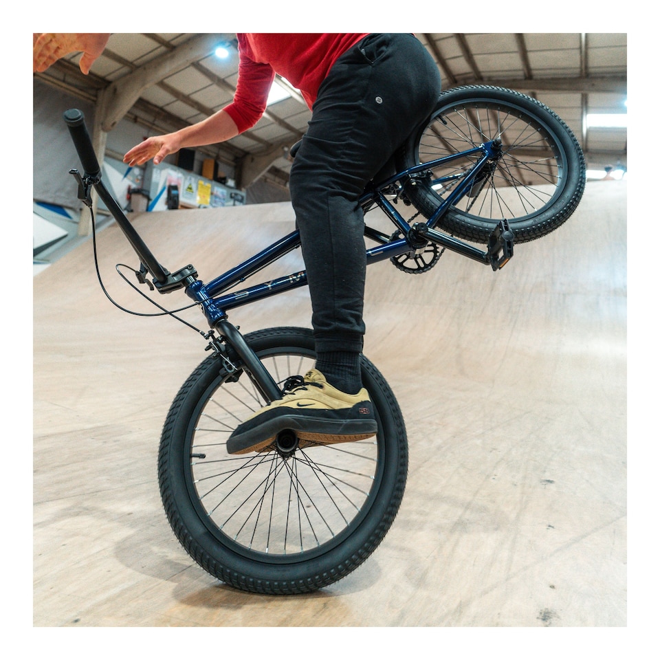 image 1 of HUFFY Symbol Freestyle 20-inch BMX Bike - Blue Abyss (23541W)