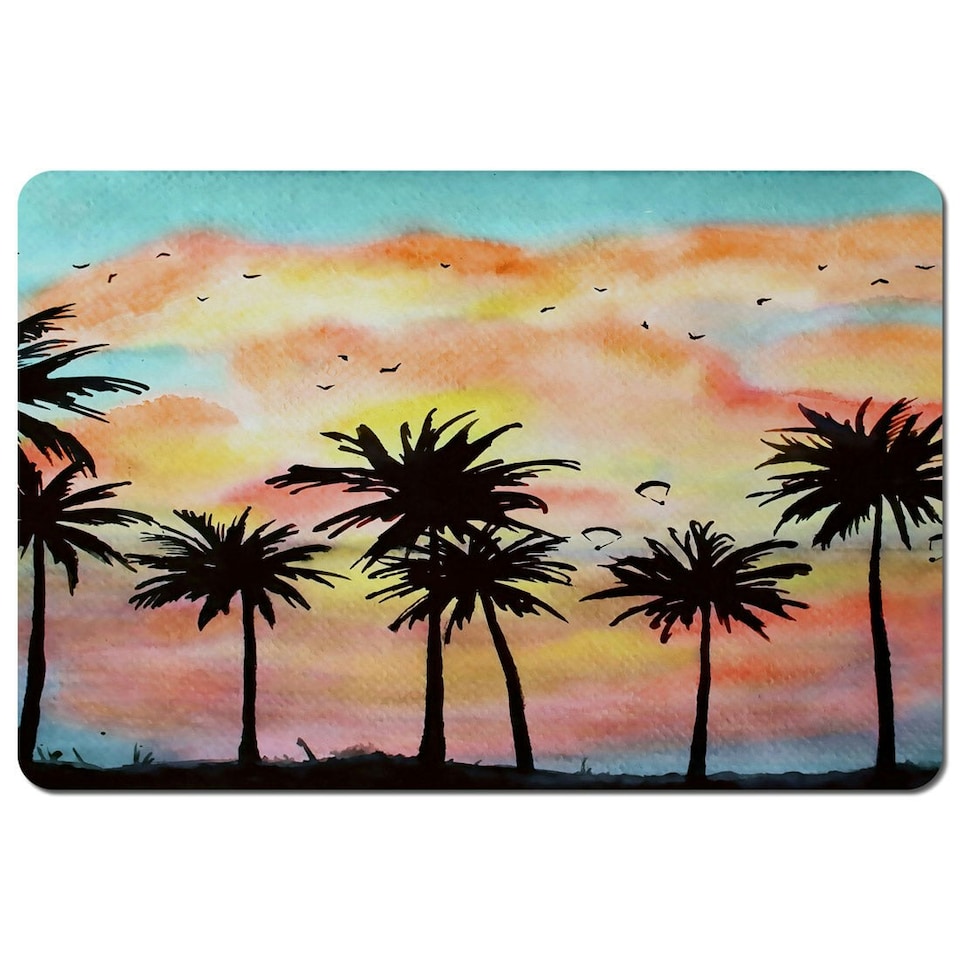 Palm Trees at Sunset (Placemat)