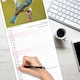 image 5 of Garden Birds Slim 2026 Calendar | Slimline Wall Calendar | Bird Gift | Plastic Free Packaging | by Avonside Publishing [Calendar] Avonside Publishing Ltd