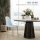 image 6 of HOMCOM Dining Chairs Set of 4 w/ Curved Back, Steel Legs 
