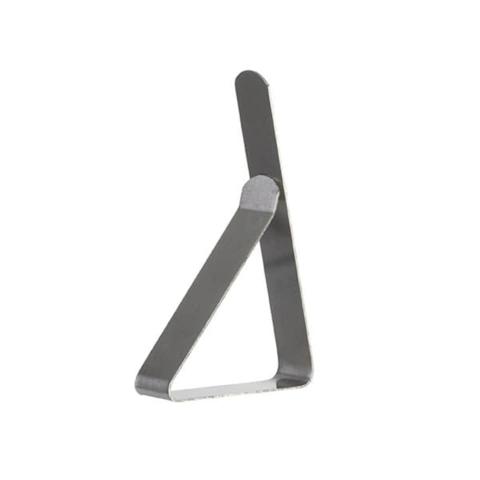 image 1 of Just The Thing Pack Of 4 Stainless Steel Tablecloth Clips