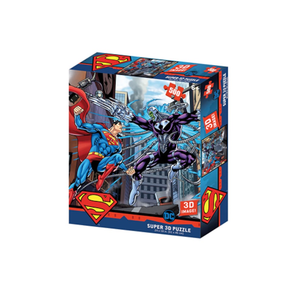 DC Comics: Superman Prime 3D Puzzle - Superman v Electro (500 pieces) - Brand New