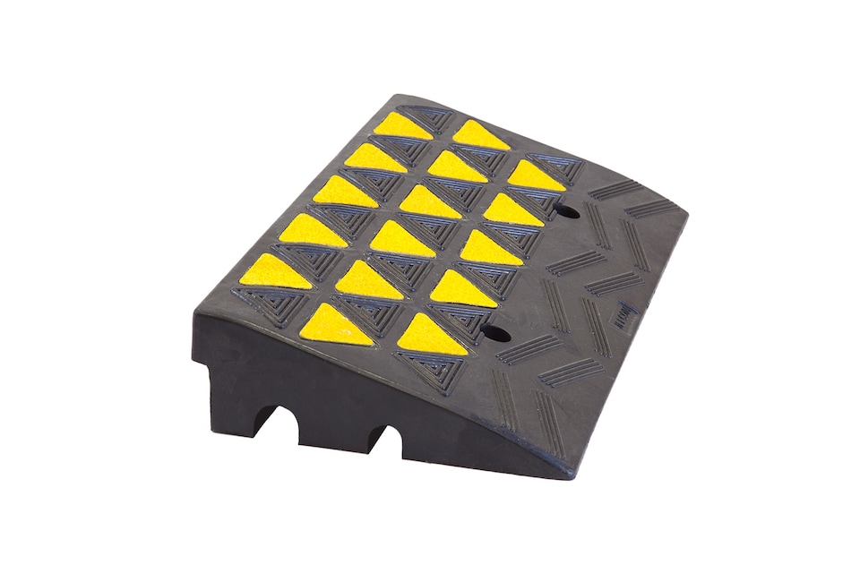 image 1 of The Ramp People Rubber Kerb Ramps - Heavy Duty 20,000kg Capacity Includes Fixings | For Cars, Vans, HGVs, Motorbikes