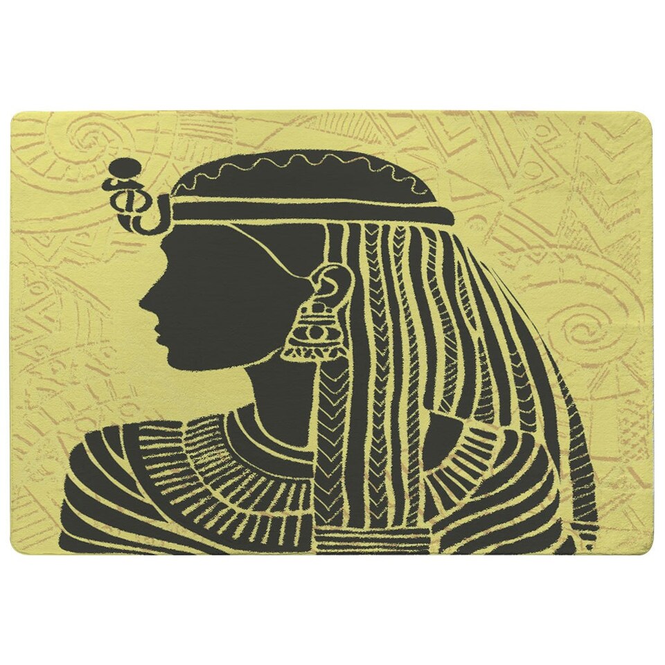 image 1 of Egyptian Women on Yellow (Rug) Yellow | XL: 160x230cm