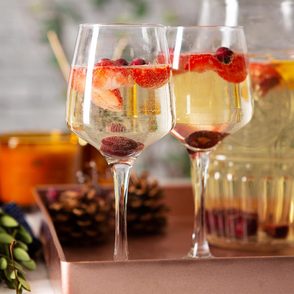 image 1 of LAV 12pc Lal Wine Glasses Set - Clear | Clear | Clear | 12