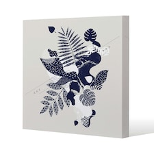 Decorative Leaf Prints (Canvas Print) 61 x 61 x 4cm