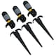 image 6 of Universal Easy Drip garden Sprinklers and Ground Pegs Plant Watering 6pc