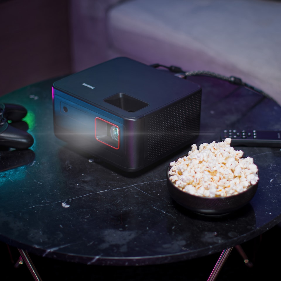 image 1 of Philips GamePix 900 Projector Black- 120", 240 Hz, 3x Gaming Modes, Home Cimema