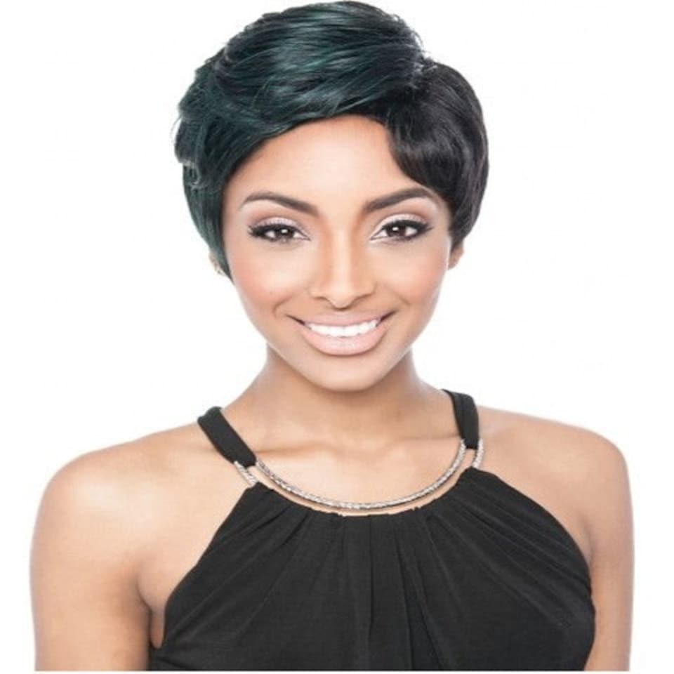 Mane Concept Hair Queen B Series Synthetic Alicia Swept Wig