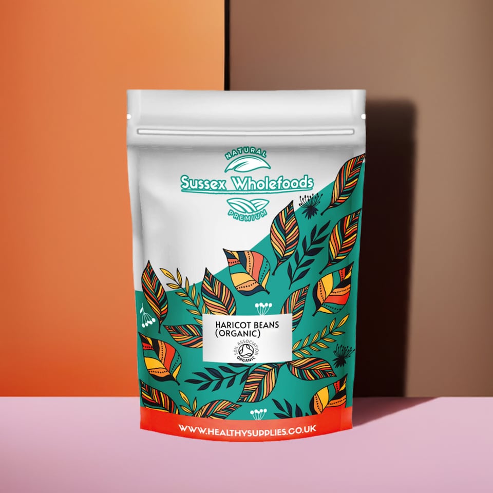 image 1 of Organic Haricot Beans 1kg (Sussex Wholefoods) | Multi