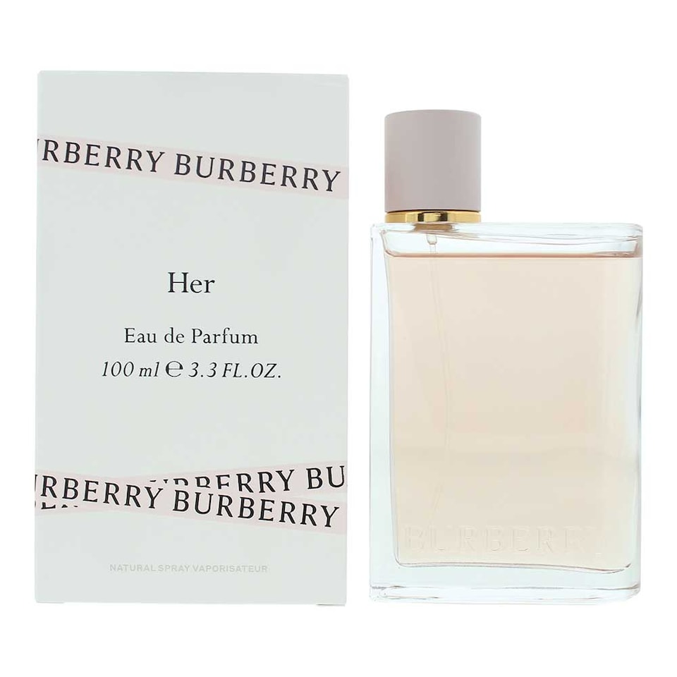 image 1 of Burberry Her Eau de Parfum 100ml Spray for Her