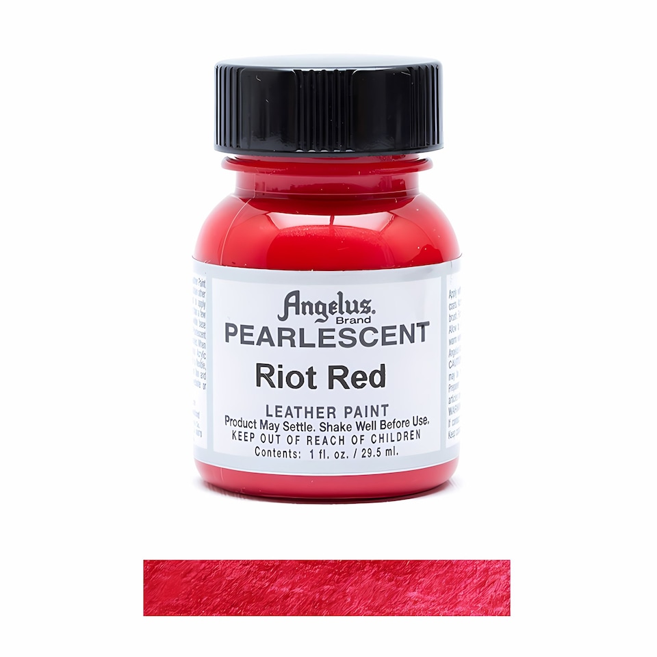image 1 of Angelus Pearlescent Leather Paint for Sneaker Customs 1oz