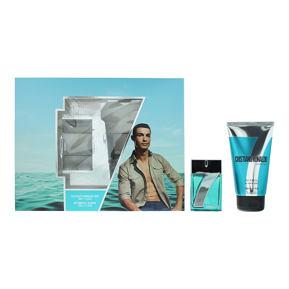 image 1 of Cristiano Ronaldo Origins Eau De Toilette 30ml & Shower Gel 150ml Gift Set