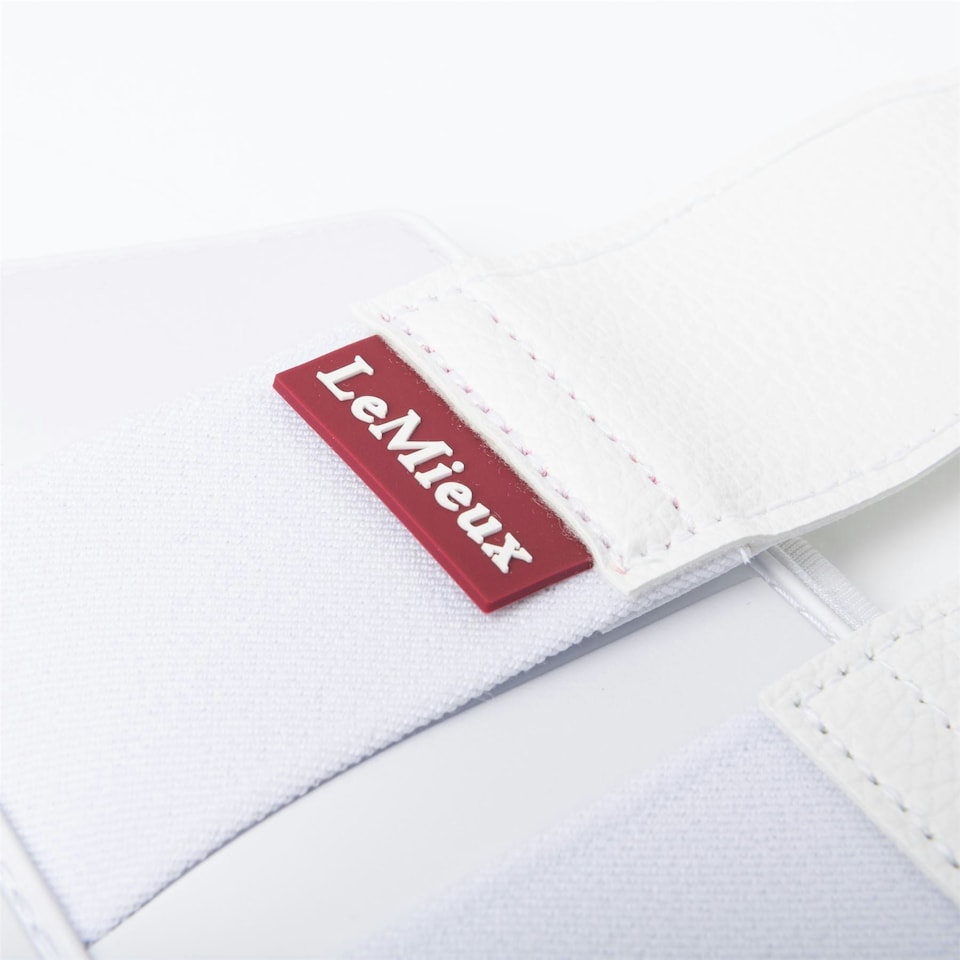 image 1 of LeMieux ProShell Brushing Boots White | Medium