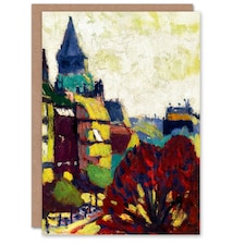 Henry Lyman Sayen Art Card St Germain Des Pres Abbey
