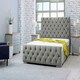 image 4 of Macono Plush Superking Bed Frame - Silver