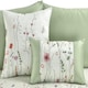 image 9 of Kampala Hill Arabella Duvet Cover Set Green Green | Super King