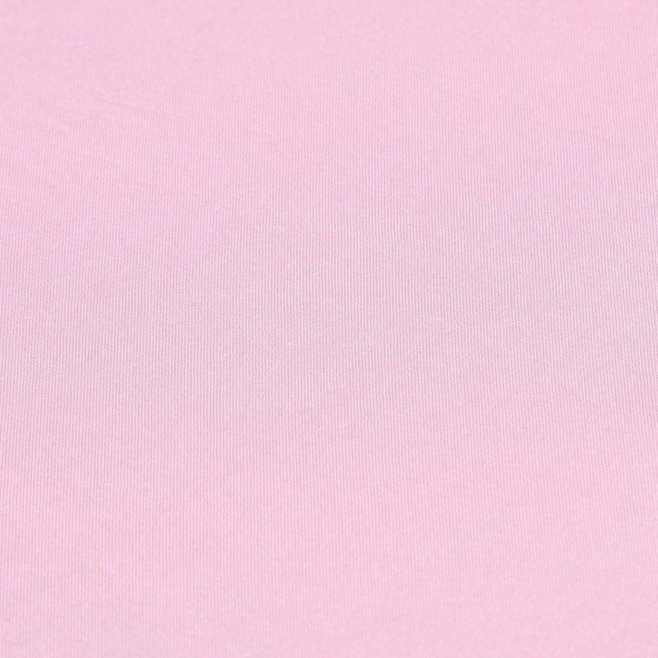 image 1 of Homescapes Pink Egyptian Cotton Fitted Sheet 200 TC, Single | Pink | Single