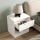 image 5 of 1-Drawer Bedside Table with Storage Grey | Cedar Grey / Set of 1