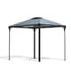 image 1 of Martinique 3600 Garden Gazebo Grey Bronze - Polycarbonate - L360 x W295 x H274.5 cm - Grey