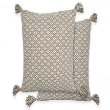 Stockholm Cushion Cover 43cm x 43cm Taupe | Brown | Natural