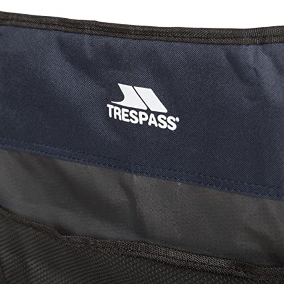 image 1 of Trespass Folding Chair Cup Holder Fishing Camping Garden Picnic Seat Settle