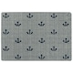 image 1 of Anchors on Rope Pattern (Rug) | Blue | XL