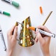 image 6 of Marabu YONO Marker - Yellow 019 - Bullet Tip 1.5-3mm - Marabu - MR12400103019