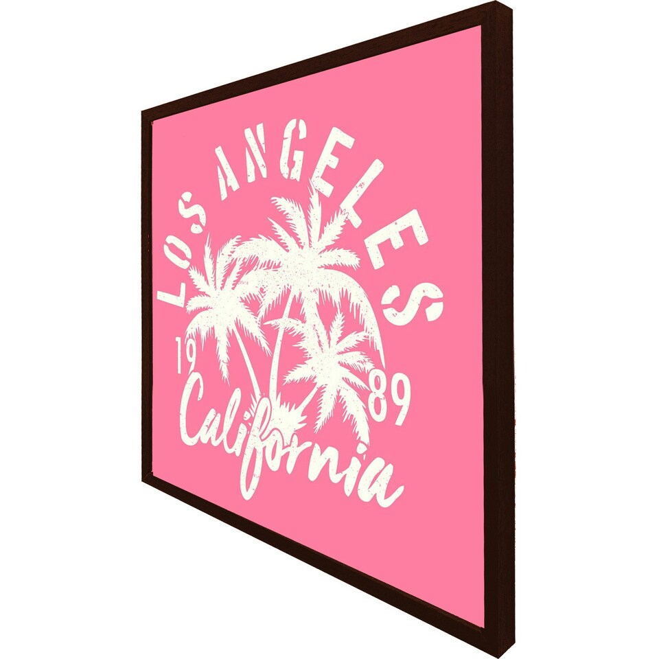 image 1 of Los angeles california (Picutre Frame) White | L