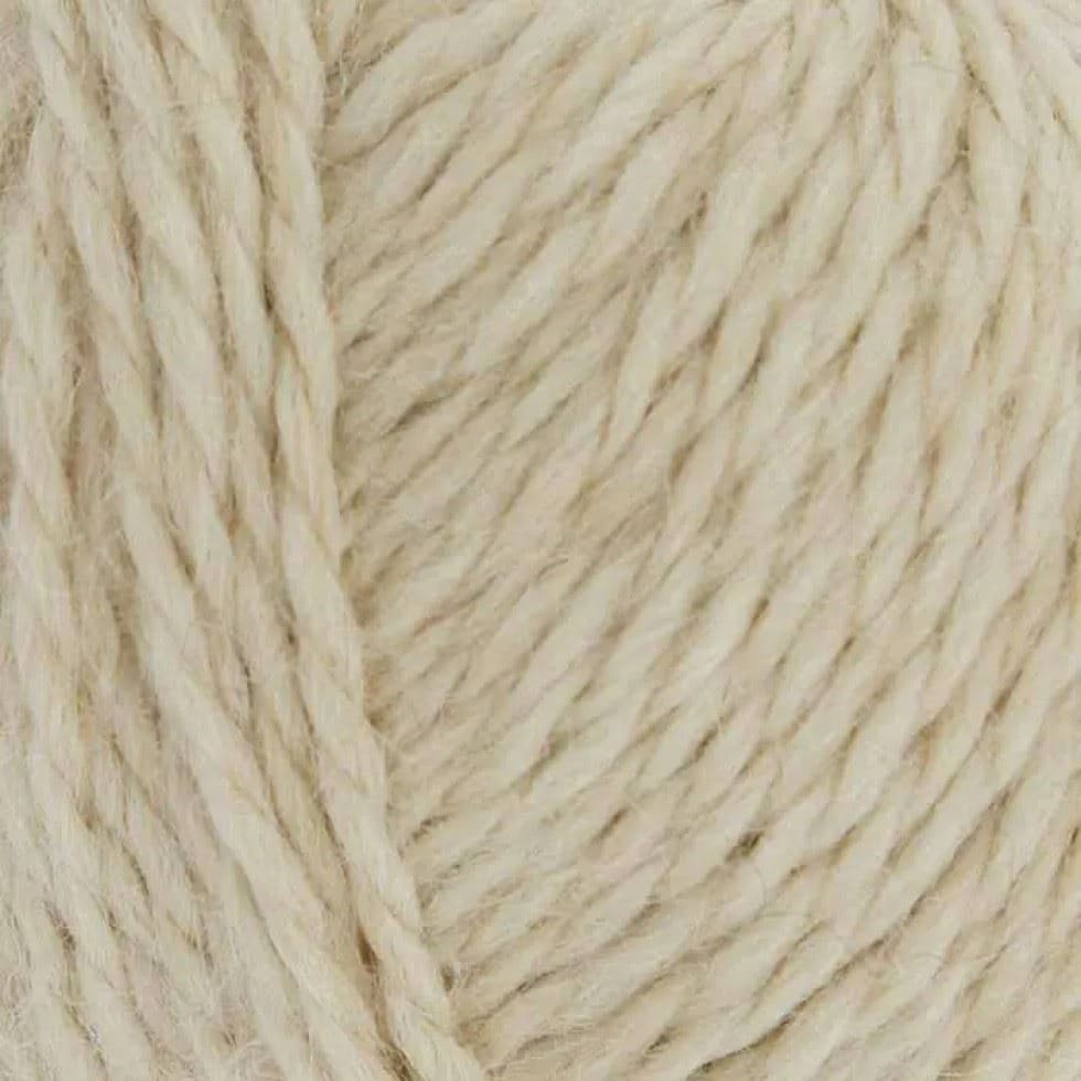 King Cole Cream Superfine Alpaca Chunky Yarn (Value Pack 12 x 50g Balls) For Crochet, Knitting - 62m per ball