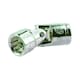 image 2 of 12mm Universal Joint Metric Socket 3/8" Drive 12 Point Flexible Wobble Knuckle
