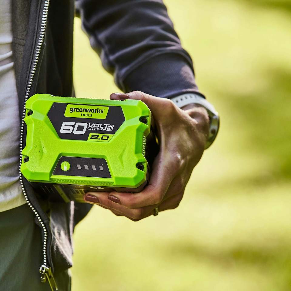 image 1 of Greenworks 60V 2Ah Battery