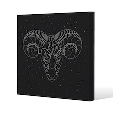 Aries zodiac sign (canvas) 120x 120 x 4cm
