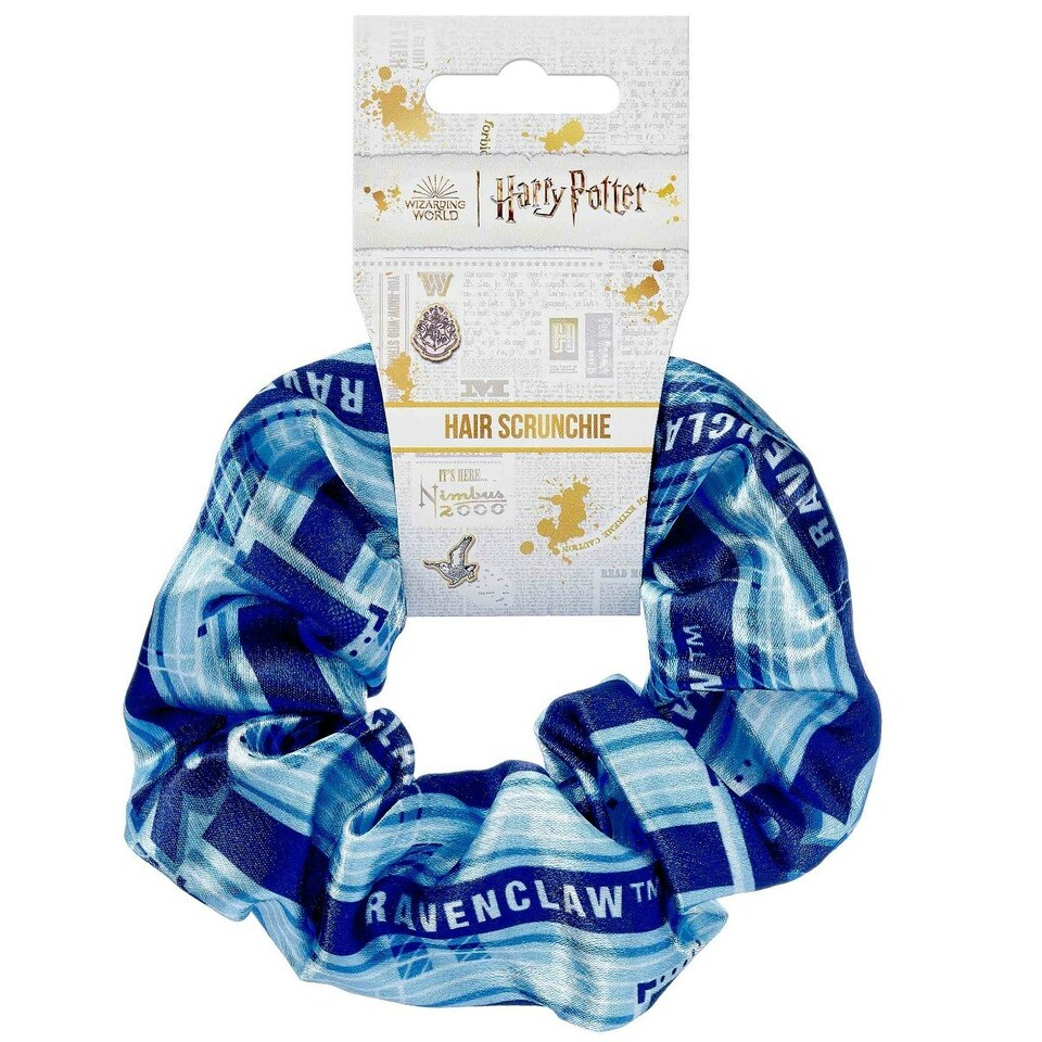 image 1 of Harry Potter Ravenclaw Hair Scrunchie HPHS0025 Blue