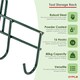 image 9 of 16 Hook Wall Mounted Garden Tool Storage Rack Hanger Shed & Garage