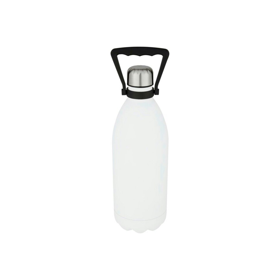 image 1 of Bullet Cove Stainless Steel Water Bottle - White/Silver - One Size (UTPF3842)