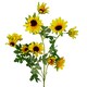 image 1 of 70cm Artificial Yellow Daisy Flower Spray