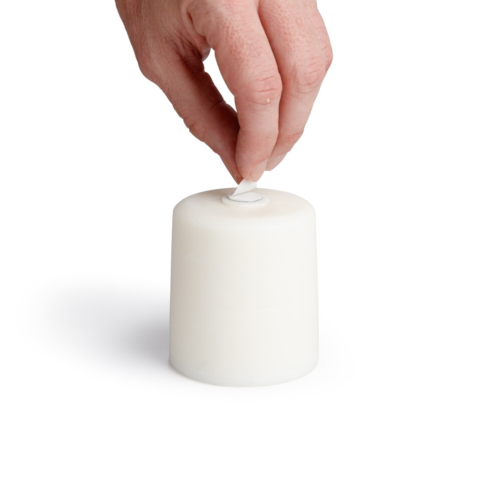 image 1 of Purscents Secret Garden Candle Refill Block - Sweet Orange, Bergamot, Anise, Cypress, Ylang Ylang  220g | Orange | 1