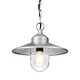 image 1 of Klampenborg 1 Light Outdoor Ceiling Chain Lantern Silver IP44, E27