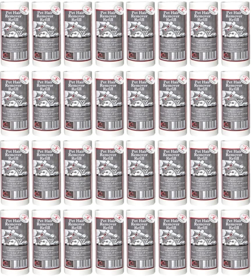 image 1 of Pack of 32 x Caraselle Pet Hair Remover Refills (240m in total)