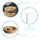 image 2 of Argon Tableware Scandi Storage Jar with Wooden Lid - 1 Litre - Pack of 3