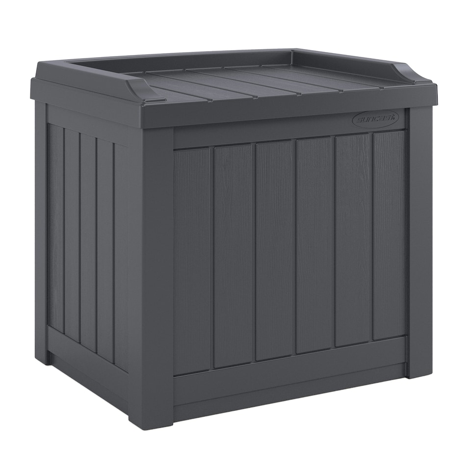 image 1 of Suncast Florida 83L Storage Box - Cyberspace Grey | Grey