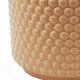 image 4 of Dusty Pink Raised Dots Ceramic Plant Pot 15 x 15 x 12.5cm | Pink