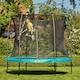 image 2 of 14ft Salta Green Round Comfort Edition Trampoline with Enclosure