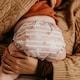 image 2 of Peppa Pig One Size All-In-One Reusable Cloth Nappy - Blush Stripe