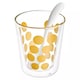 image 4 of Zak Double Wall Espresso Cup Set with Spoon - 200ml