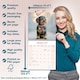 image 6 of Wire Haired Dachshund 2026 Calendar | Square Wall Calendar | Dog Breed Gift | Plastic Free Packaging | by Avonside Publishing